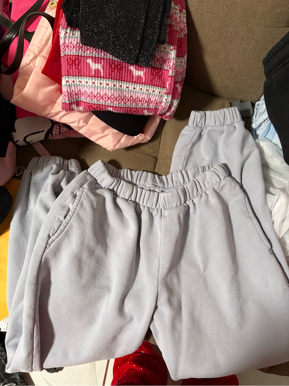 Brandy Melville Light Gray Lounge Sweatpants